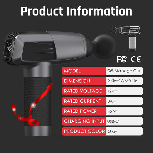 Powerful Massager Gun for Deep Tissue Relief