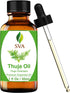 SVA Thuja Essential Oil, 1 Fl Oz, 100% Natural for Aromatherapy, Skin Care, Soap Making