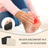3 Pairs Fabric Metatarsal Pads, Gel Sleeve Cushions for Ball of Foot Pain Relief, Foot Health Care
