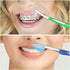 4 Pack Braces Brushes for Teeth, Orthodontic Toothbrush with Interproximal Head, Double Ended Soft Bristles