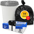 13 Gallon Trash Bags, 50 Pack, Heavy Duty Black Kitchen Bags, Fits 12-16 Gallon Trash Cans