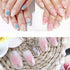 WOKOTO 3 Pcs Nail Ombre Brushes Set with 8 Additional Nail Sponges for Acrylic Application Gradient Gel