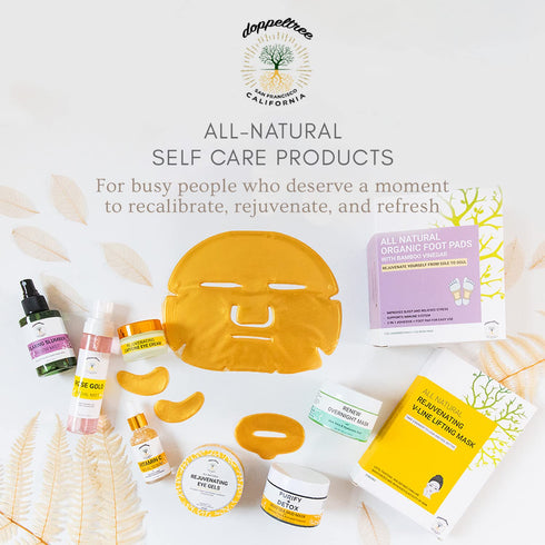 Under Eye Patches & Masks (18 Pairs), All Natural Anti Aging Treatment for Puffiness, Wrinkles, Dark Circles