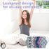 PHOGARY 7 Set Reusable Menstrual Pads for Heavy Flow with Wet Bag, Pieces Sanitary Pads with Wings for Women, Washable