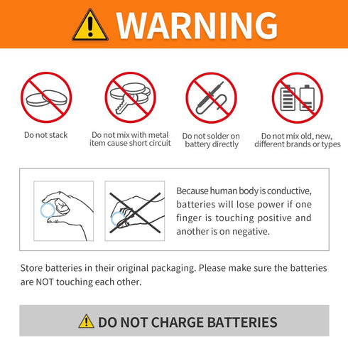 ViCep 5-Pack CR1620 3V 1620 Battery Lithium Coin Cell CR Batteries for Car Key Fob, Watches, Remote Control, Calculator