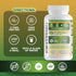 Ginkgo Biloba & Panax Ginseng Supplement, Red Ginseng Brain Supplement for Memory, 60 Tablets