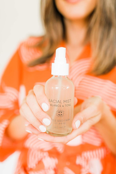 Little Seed Farm Balancing Facial Mist & Toner - Witch Hazel Toner, 4 fl oz