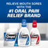Orajel Nonseptic Mouth Sore Rinse 16oz, Soothing Mint Flavor for Pain Relief and Promotes Healing, 3-Pack
