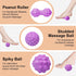 Set, Massage Ball Plantar Fasciitis Relief Foot Pain Therapy - Trigger Point, Heel Spur, Sore Muscle- Back, Arm, Neck