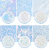 Christmas Nail Glitter Sequins White Nail Glitter Powder 3D Snowflakes for Acrylic Nails Art Decorations DIY