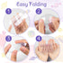 ISKYBOB 50 Pack Clear Plastic Pillow Boxes for Favors, Mini Gift Boxes for Candy Treats, 4x2