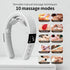 lewomo Smart Heated Neck Massager, Wireless Mini Electric Cervical Massage Device for Neck Pain Relief & Muscle