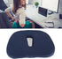 POTRUWE Seat Cushion for Desk Chair and Office, Chair Cushion with Memory Foam, Back Support Pillow Memory Foam Seat