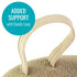 Steins Hammer Toe Crest Cushion and Buttress Pad – Reduces Pressure from Calluses and Hammer Toes, Large Right, Beige,