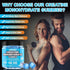 Creatine Monohydrate Gummies, 5000mg for Men & Women, 120 CT Chewable, Sugar Free, Vegan, Blueberry Flavor