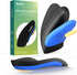 Plantar Fasciitis Inserts for Heel Pain Relief, Welnove Heel Cups for Achilles Tendonitis, Women's 10-13, Men's 9-12