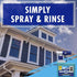 30 SECONDS Concentrated Outdoor Window & Screen Cleaner for Glass, Patio Doors, Furniture - No Screen Removal, Spray &