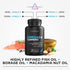 Livingood Daily Omega 3 6 9 Plus Turmeric Curcumin - Omega 3 Supplement for Heart Health, 60 Softgels