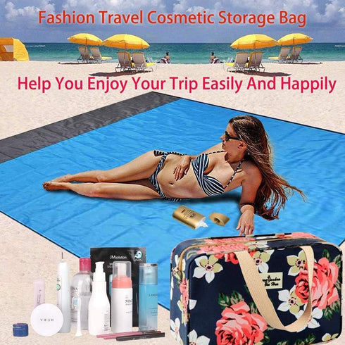 Large Toiletry Bag for Women, Makeup Bag, Cosmetic Bag, Brush Bags for Traveling