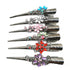 Set of 6 Metal Alligator Sectioning Clips, Non-Slip Hair Grips for Women and Girls