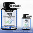 X Gold Health PQQ Supplement 40mg - 180 Veggie Capsules, Pyrroloquinoline Quinone for Mitochondrial Energy