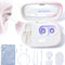 Portable Contact Lens Cleaner, ALLGLAM Automatic Ultrasonic Contact Lens Cleaner Machine with