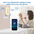 VTech BC8113 V-Hush Plug Sleep Training Soother with 40 Stories/Songs/Sounds & Record Your Voice, Bluetooth Speaker,