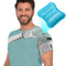 Shoulder Brace for Torn Rotator Cuff Recovery, Adjustable Fit Sleeve Wrap for AC Joint Pain Relief, Small, Gray