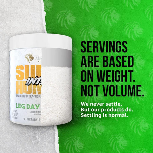 ALPHA LION Superhuman Intra Workout Powder, Amino Acids Drink, Muscle Recovery Supplement, BCAA Powder, Lime Flavor
