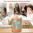 Office,300ML Essential Oil Diffuser Metal Aromatherapy Oil Diffusers for Large Room,Water Plants Pattern Ultrasonic