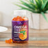 Omega 3 6 9 Vegan Gummies - Triple Strength Supplement for Heart and Brain Support, Non-GMO, Orange Flavor - 120 Gummies