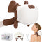 TSDRBWO Neck and Shoulder Massager,Portable Shiatsu Back Massage Hand-Shaped Deep Tissue 4D Kneading