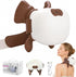 TSDRBWO Neck and Shoulder Massager,Portable Shiatsu Back Massage Hand-Shaped Deep Tissue 4D Kneading