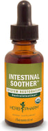 Herb Pharm Certified Organic Intestinal Soother Liquid Herbal Formula with Turmeric Extract - 1 Ounce.