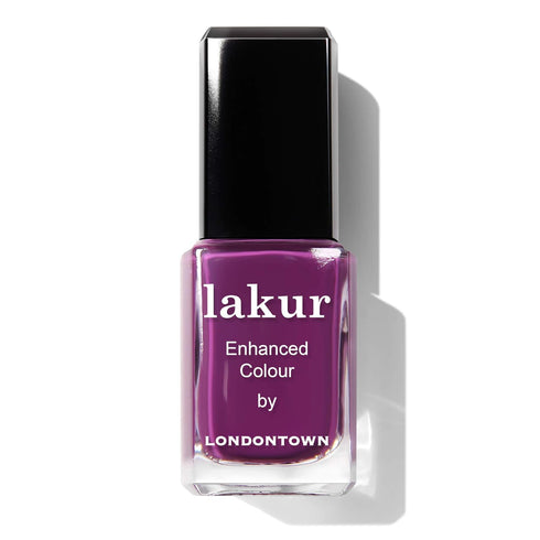 LONDONTOWN Lakur Nail Polish, Portobello Plum, 0.4 fl. oz.