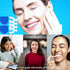 Piullzze 8psc 2 Teeth Whitening Trays Kits Mouth Trays & Tooth Boxes, Thermoform Moldable Whitening Teeth Tray, Oral