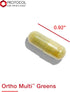 Protocol Ortho Multi Greens Multivitamin with Green Superfoods, 180 Veg Caps, with Vitamins C, B6, B12 & More