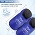 Foot Ice Pack Slippers Hilph for Plantar Fasciitis 2 Packs, Reusable Hot Cold Gel Ice Slipper for Foot and Broken Toes
