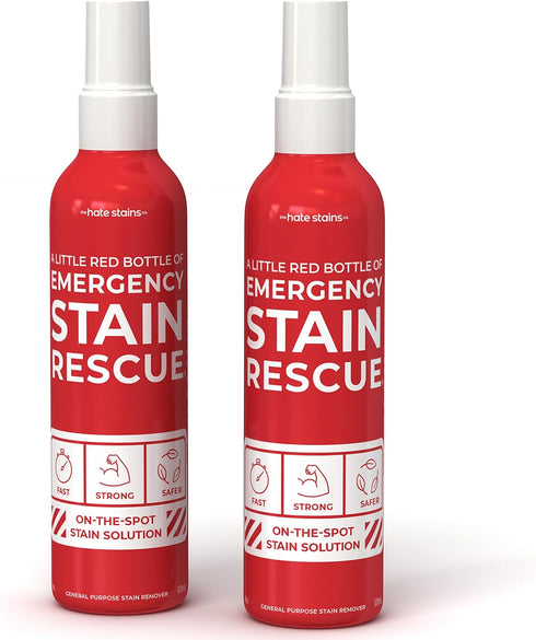 Emergency Stain Rescue Stain Remover Spray – 4oz for Clothes, Upholstery Fabric, Carpet