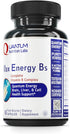 QNL Max Energy Bs - B Complex Vitamins for Women & Men, Natural Energy Supplement with Liver Support - 60 Plant-Source