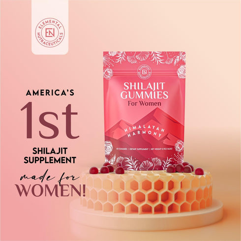 Gummies 60 Count Shilajit for Women with Manuka Honey Supplement - Pure Himalayan Haramony | Rich in Fulvic Acid