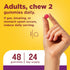 Immune Gummies, 48 Gummies, 24 Nature Made Triple-Action Biotics, Gut and Health Support, Digestive Probiotics