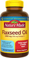 Nature Made Extra Strength Flaxseed Oil, 1400 mg, 100 Softgels, Fish Free Omega 3 Supplement