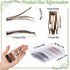 Snap Hair Clips in 5 Colors, Metal Hair Barrettes for Women and Girls Hair Accessories