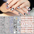 Cute Cow Nail Art Stickers, Cartoon Cow Nail Decals 3D Self-Adhesive Nail Sticker Design Holographic Cattle Nail Art Decal Decoration for Women Girls Manicure Tips DIY Animal Nails Art Supplies by Vezocim