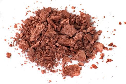 ZUZU LUXE Mineral Blush (Fascination - Lightly Toasted Cinnamon/Warm Shimmer), 0.1 oz, Natural, Vegan, Gluten-free
