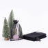 HongyiTime 100PCS Premium Sheer Organza Bags, Black Wedding Favor Bags with Drawstring, 4x6 inches for Jewelry Gifts
