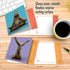 The Best Card Company - 20 Blank Yoga Animal Cards, All Occasion Kids Set (4 x 5.12 Inch, 10 Designs)