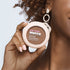 Ruby Kisses Pressed Compact Face Powder Foundation, Full Coverage Matte Lightweight Makeup Setting Powder (Chestnut)