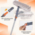 Squeegee Window Cleaner Set: 2-in-1 Multi-Surface Tool with Extendable Pole for Indoor & Outdoor Glass